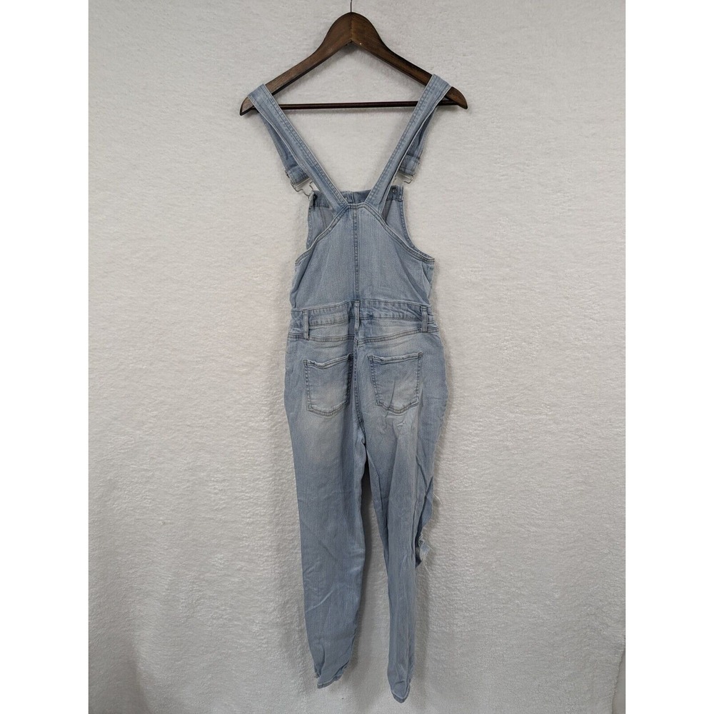 Womens Vanilla Star Distressed Overalls Denim Blue Size 5 - Picture 6 of 16